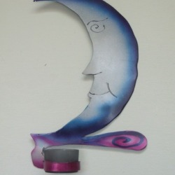 Scrap Steel Sconce