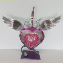 Scrap Steel n Glass ART