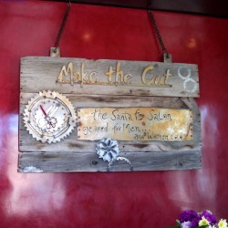 Installed Indoor sign 2012