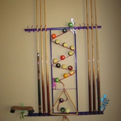 CUSTOM BILLIARDS RACK 07