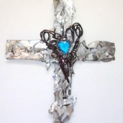 Scrap Steel Cross